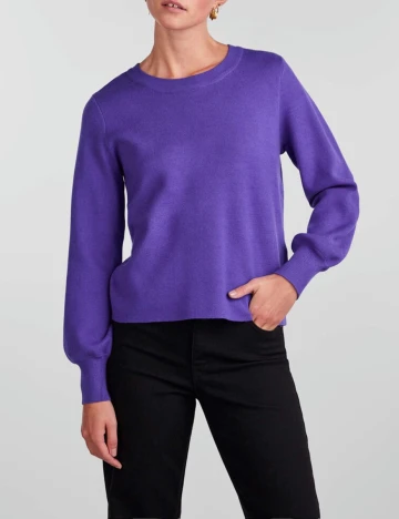 Bluza Pieces, mov, L