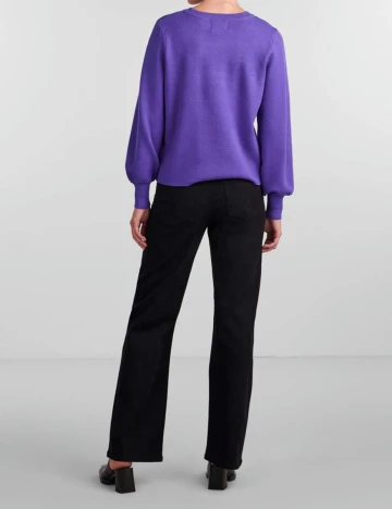 Bluza Pieces, mov, L