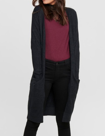 Cardigan Jacqueline de Yong, negru