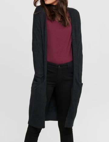 Cardigan Jacqueline de Yong, negru