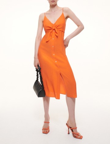 Rochie scurta Reserved, portocaliu