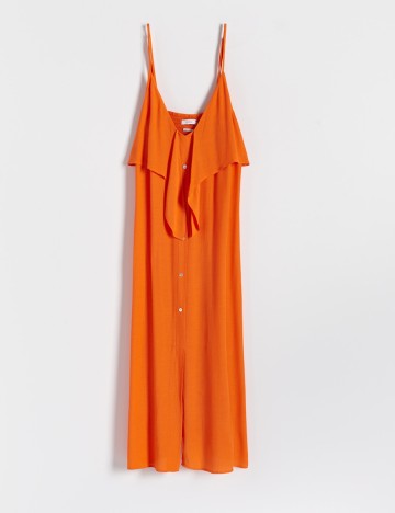 Rochie scurta Reserved, portocaliu