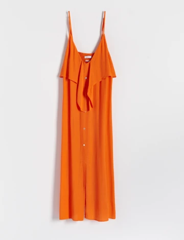 Rochie scurta Reserved, portocaliu