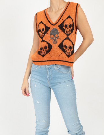 Vesta SHEIN, portocaliu, S