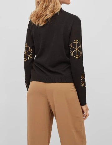 Bluza Vila, negru, S