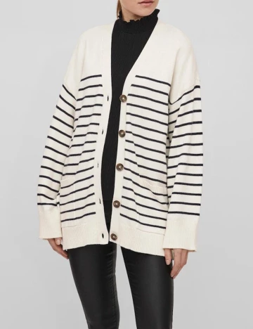 Cardigan Vila, crem, M