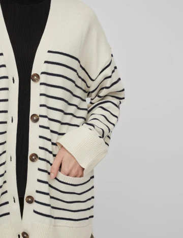 Cardigan Vila, crem, M