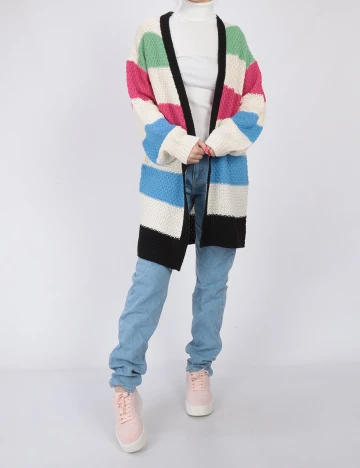 Cardigan Noisy May, mix culori, M
