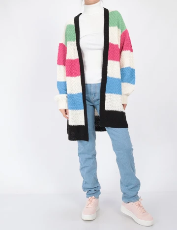Cardigan Noisy May, mix culori, M