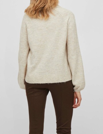 Pulover Vila, crem, XL