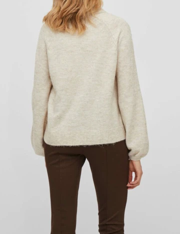 Pulover Vila, crem, XL