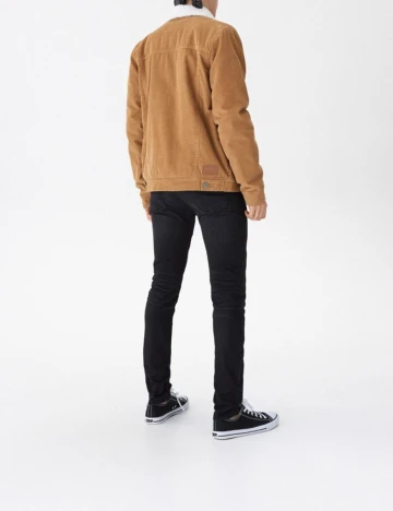 Geaca House Brand, maro, L