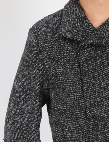 Palton Reserved, negru, L