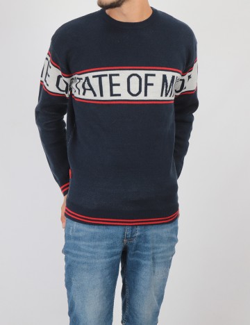 Pulover CROPP, bleumarin, S