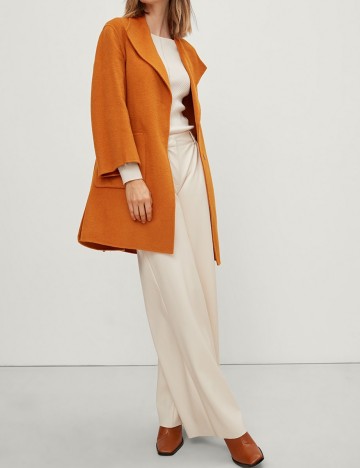 Palton Comma, portocaliu