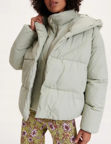 Geaca Reserved, verde, 40 Verde