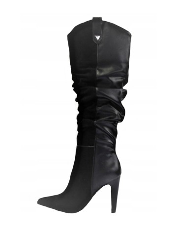 Cizme Justfab, negru, 40,5