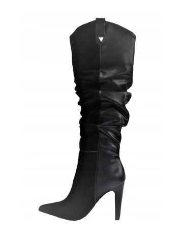 Cizme Justfab, negru, 40,5