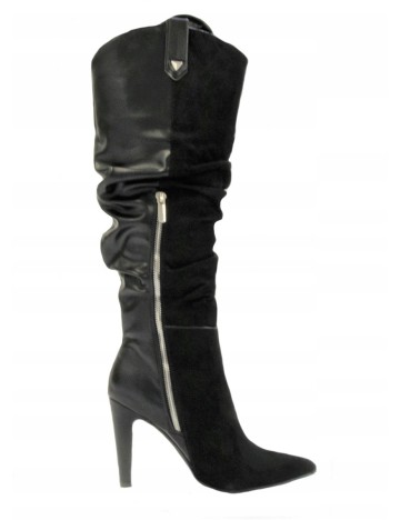 Cizme Justfab, negru, 40,5