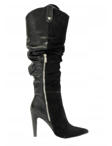 Cizme Justfab, negru, 40,5