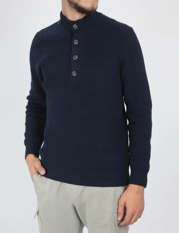 Pulover s.Oliver, bleumarin, M Albastru
