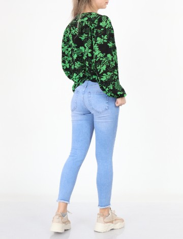 Camasa Pieces, verde, XS