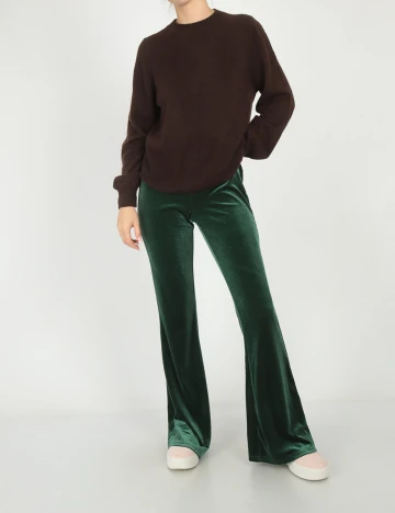 Pantaloni Noisy May, verde Verde