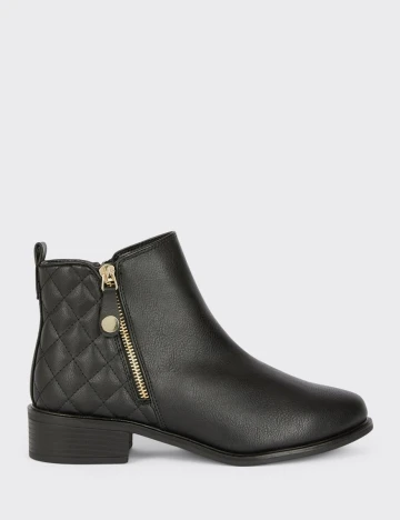 Botine Dorothy Perkins, negru, 38 Negru