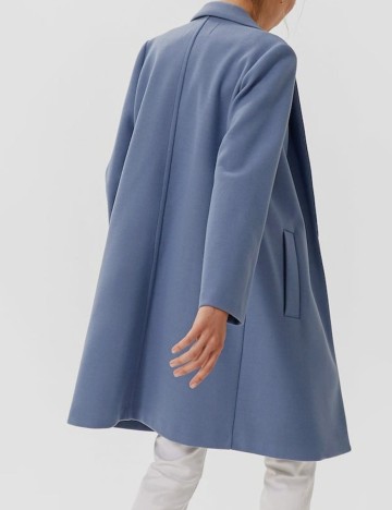 Palton Stradivarius, albastru, L