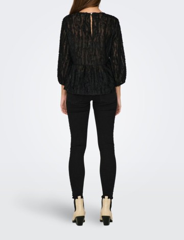 Bluza Jacqueline de Yong, negru, M