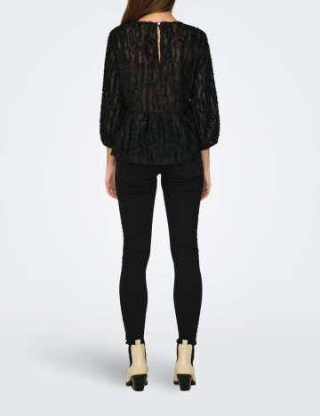 Bluza Jacqueline de Yong, negru, M