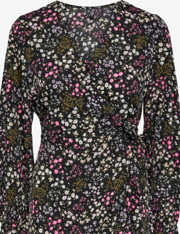 Rochie scurta Pieces, negru, M
