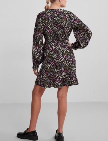 Rochie scurta Pieces, negru, M