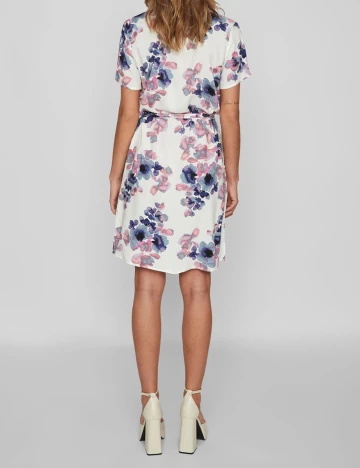 Rochie scurta Vila, alb