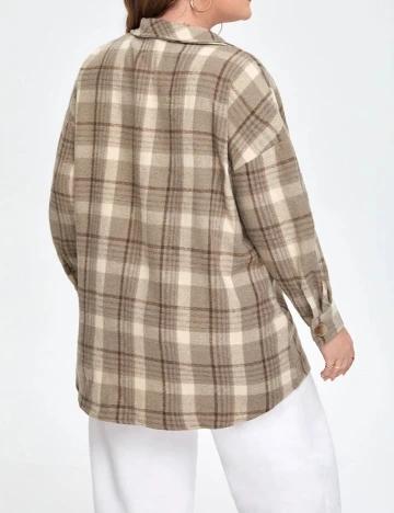 Jacheta SHEIN CURVE, bej, 0 XL