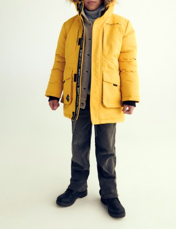 Geaca Reserved, galben, 7-8 ANI