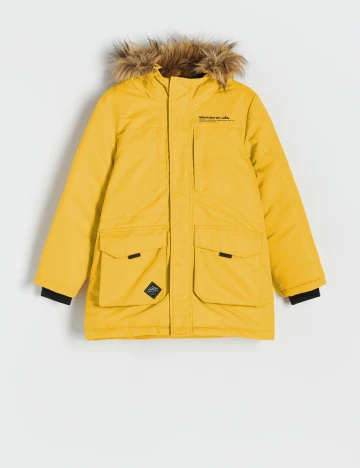 Geaca Reserved, galben, 7-8 ANI