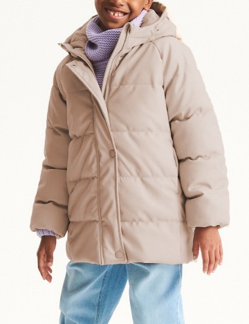 Geaca Reserved, crem, 8 ANI