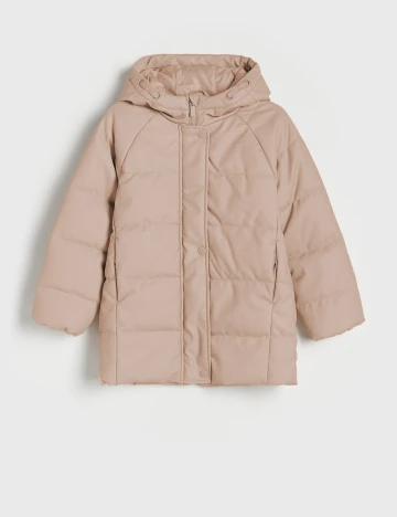 Geaca Reserved, crem, 8 ANI