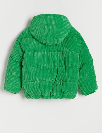 Geaca Reserved, verde, 6-7 Ani