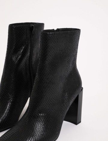Botine Pimkie, negru, 38