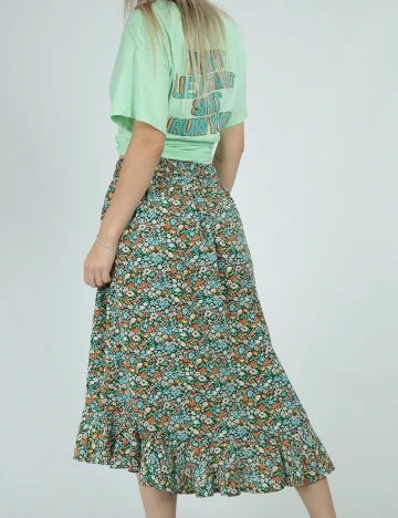 Fusta Pieces, floral, XS