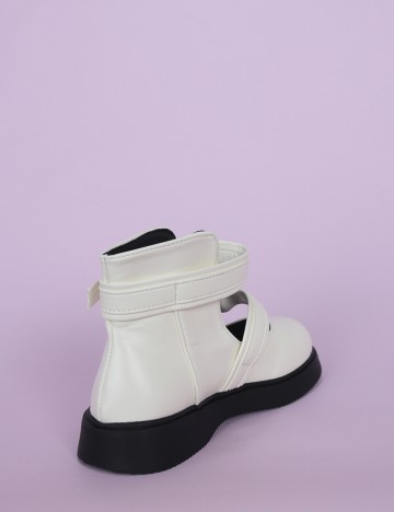 Pantofi Shein Kids, alb, 32