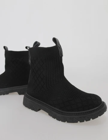 Ghete Shein Kids, negru, 28