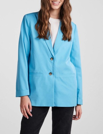 Sacou Pieces, albastru, L