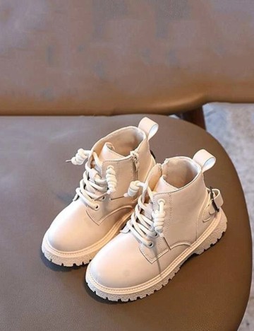 Ghete Shein Kids, crem, 36