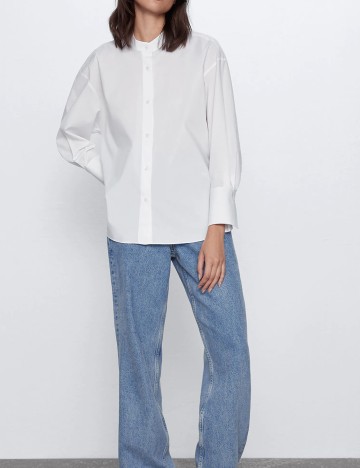 Camasa Zara, alb, M