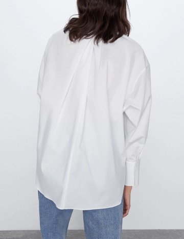 Camasa Zara, alb, M