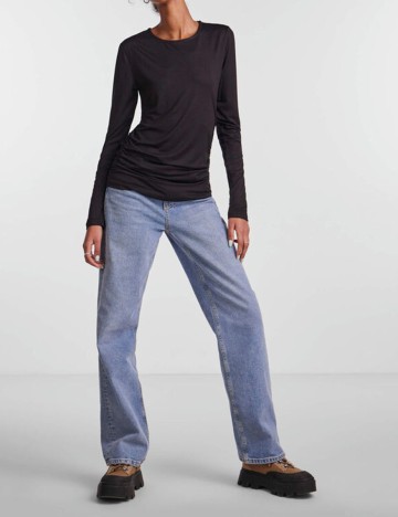 Bluza Pieces, negru, XS