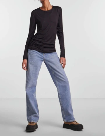Bluza Pieces, negru, XS